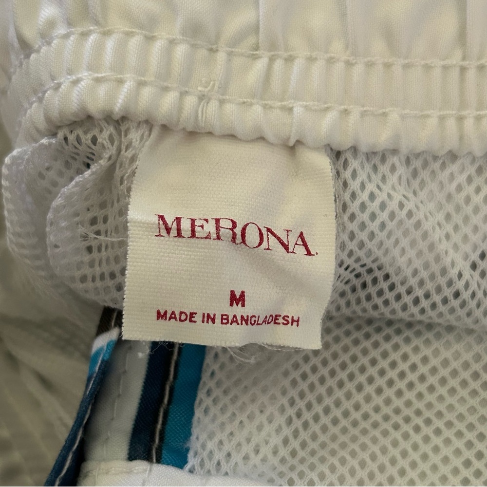 Merona Men’s Cargo Swimming Plaid Trunks Size M - Picture 3 of 6